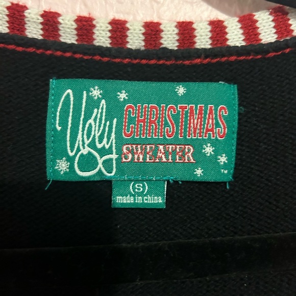 Ugly Christmas sweater cardigan - Picture 2 of 7